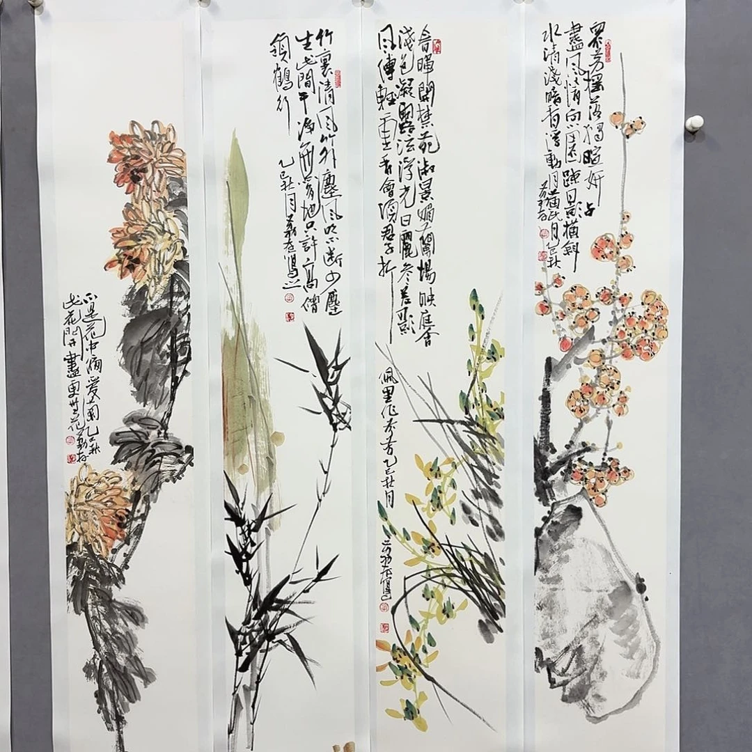 国画亲笔手绘放心去藏