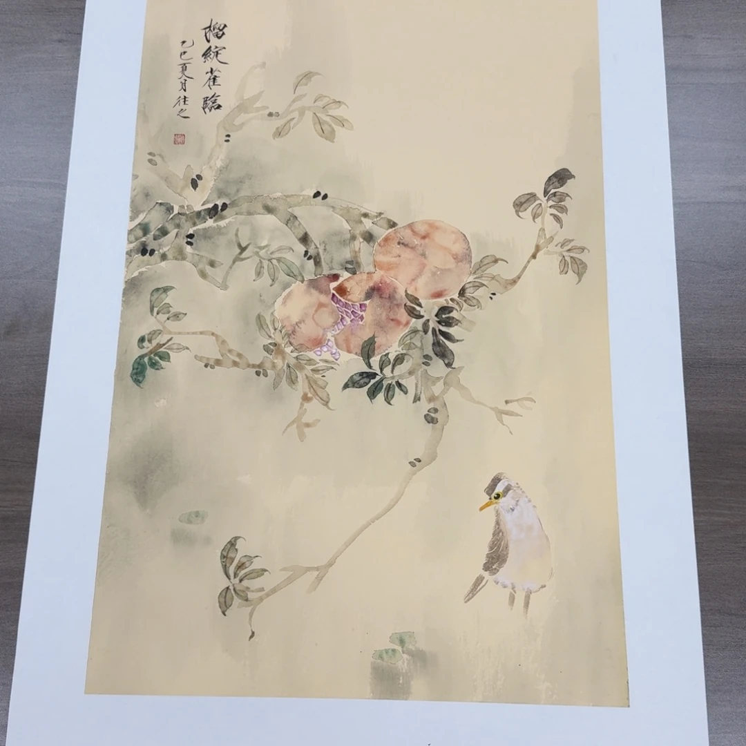 国画国画作品山水花鸟