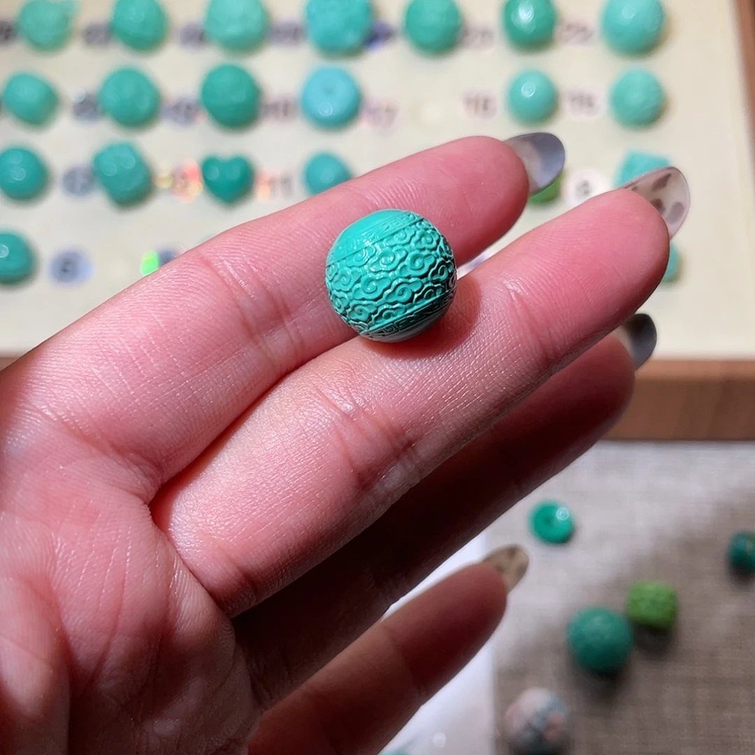 手工雕刻配饰配珠卡13