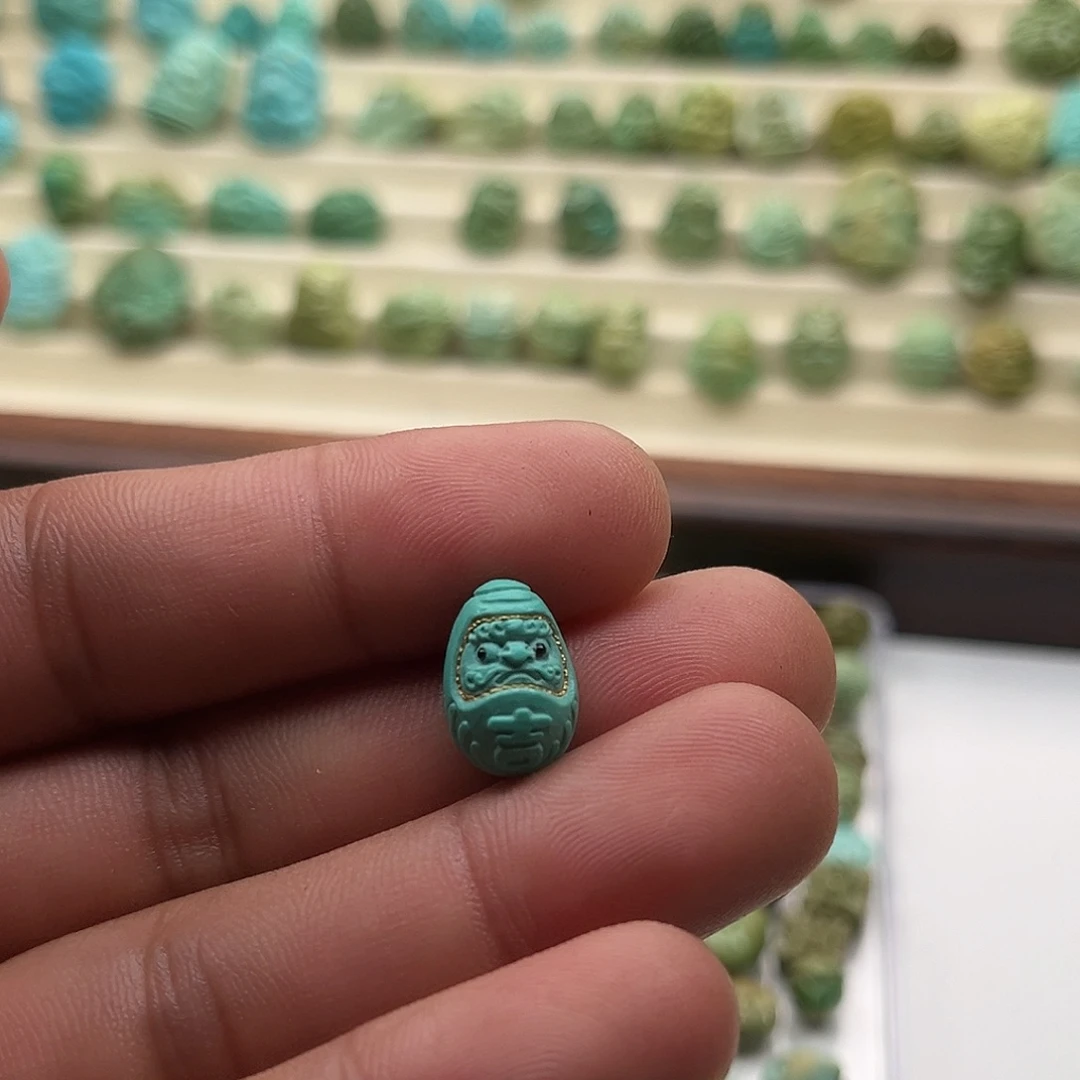 绿松石未镶嵌吊坠(不含链)
