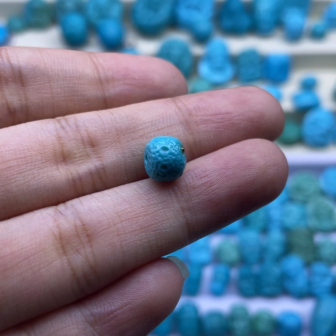 未镶嵌绿松石珠宝奇石