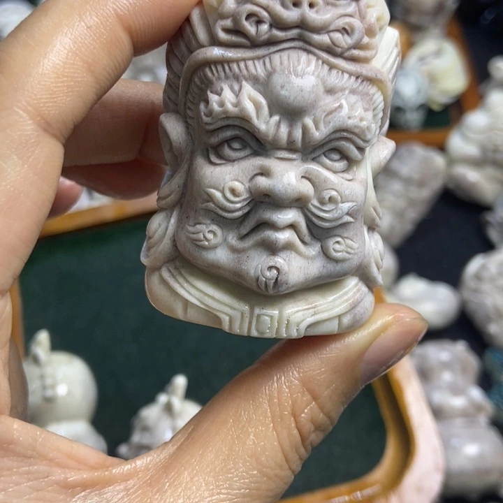 ！***我配饰鹿角雕刻一个出