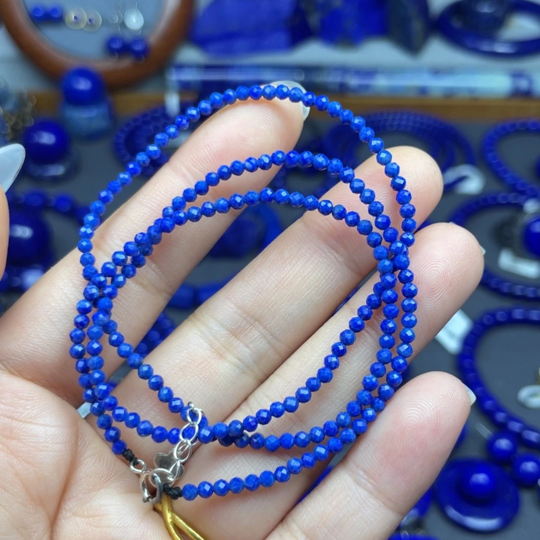 青金石未镶嵌2+项链