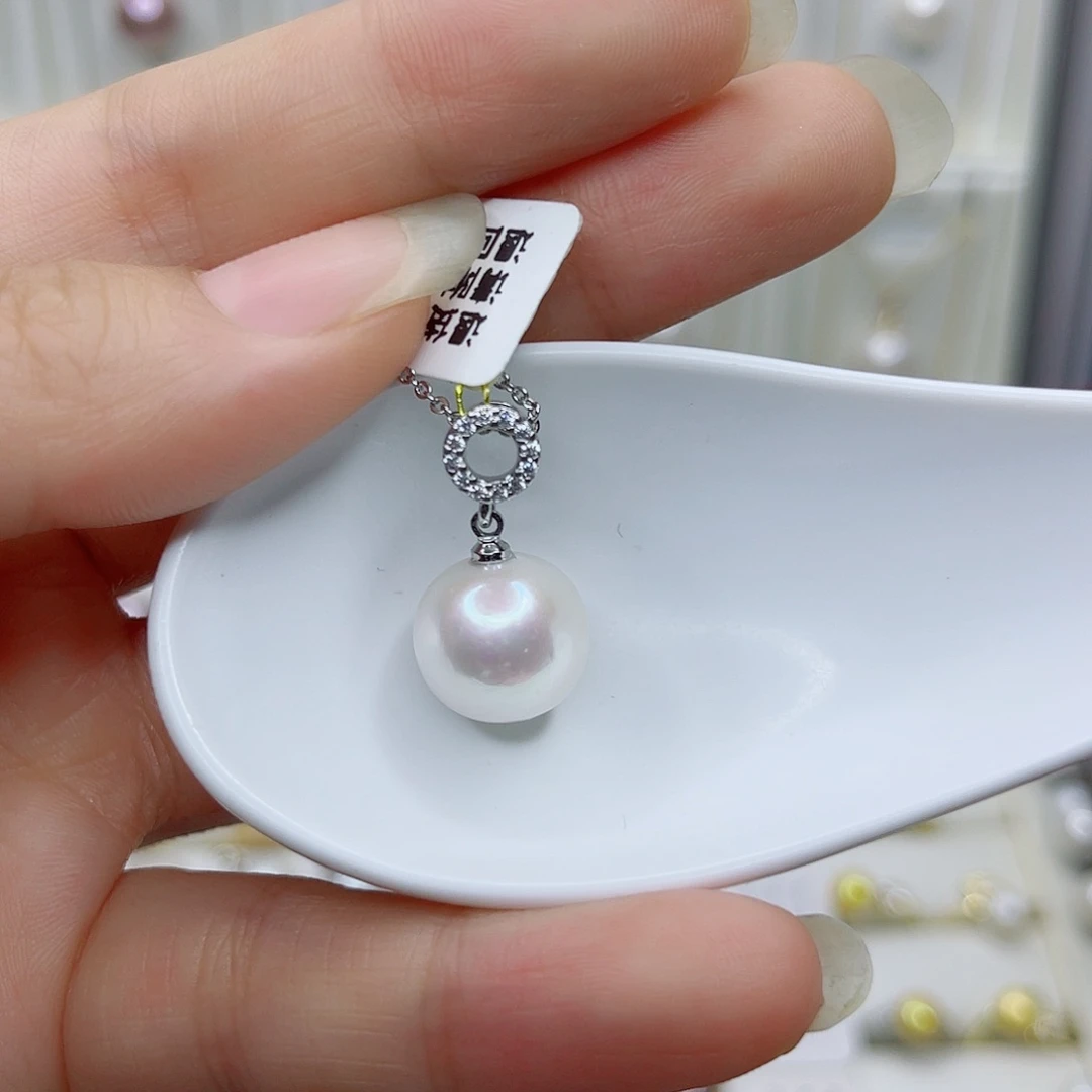 淡水珍珠未镶嵌吊坠(赠链)