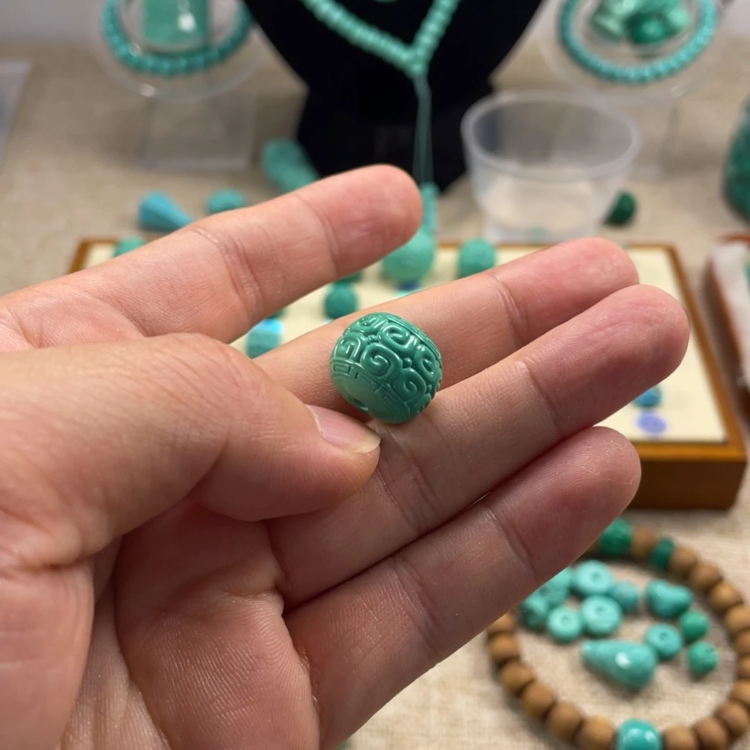 十堰手工雕刻配饰配珠，直径15