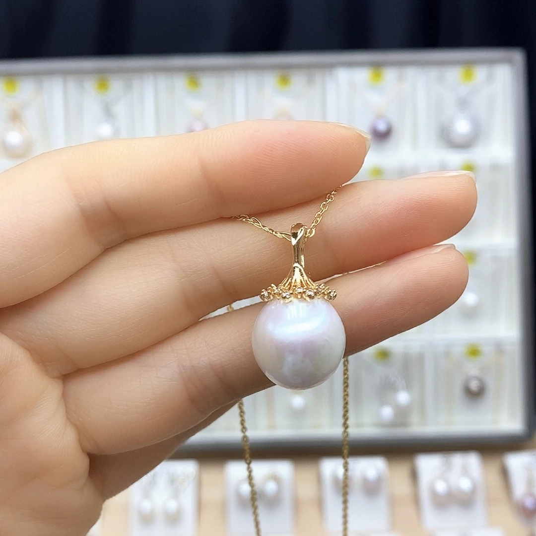 淡水珍珠合金颈饰
