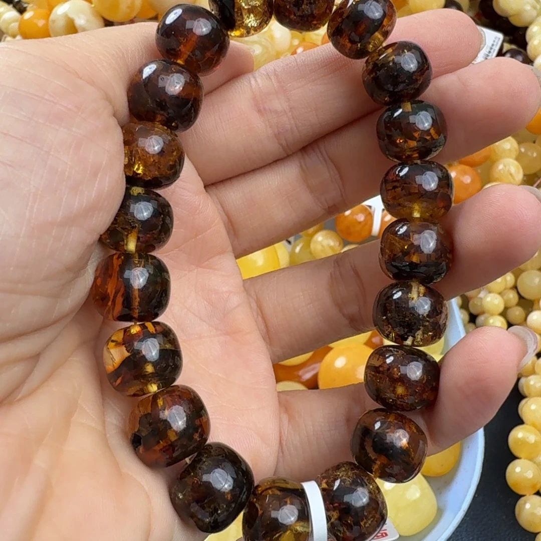 琥珀未镶嵌珠宝奇石