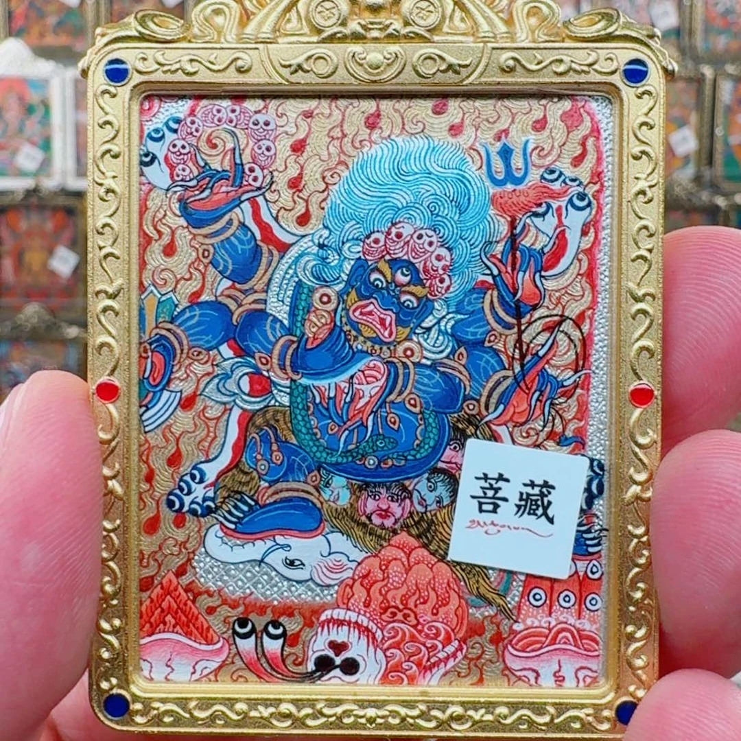 J***Y吊坠大黑天 金银唐 夏吾才让