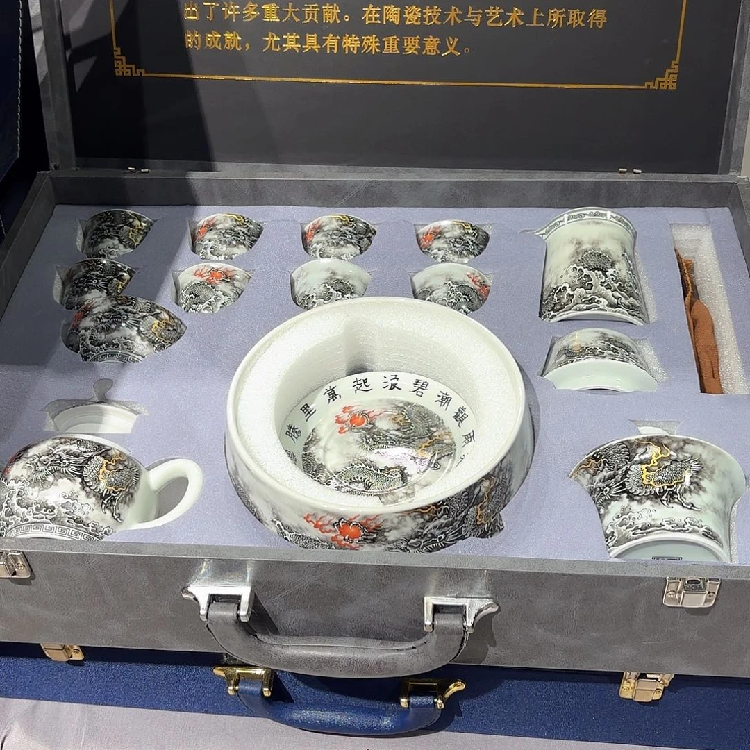 瓷片景德镇瓷器精品展示