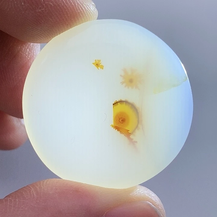 玛瑙/玉髓吊坠未镶嵌风*姐