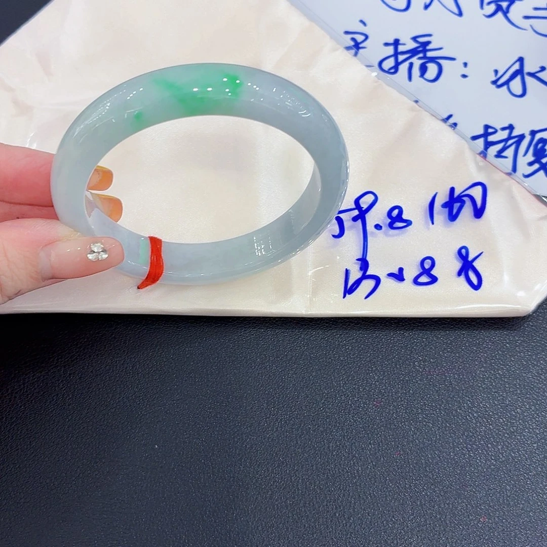 未镶嵌手镯翡翠天然缅甸翡翠手镯60