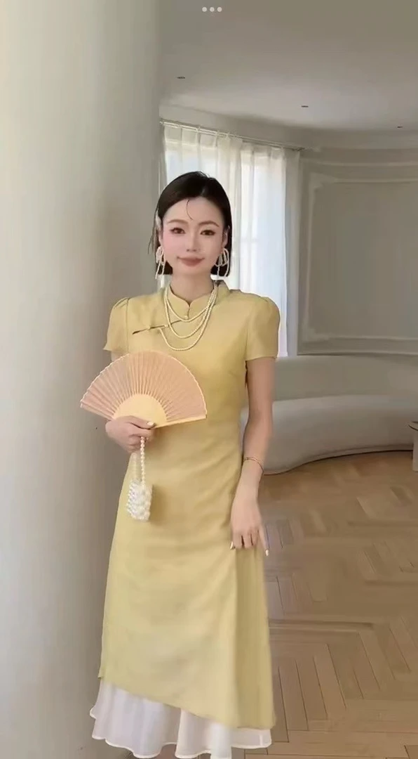 〖蕙子严选〗77MD 6229新款时尚国风连衣裙