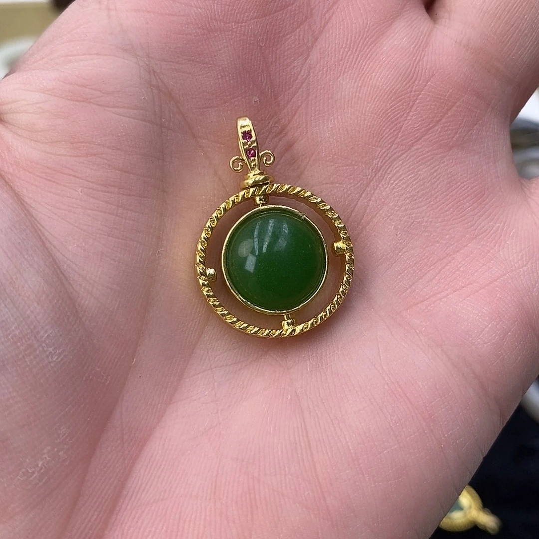 和田玉（糖玉）颈饰未镶嵌208号