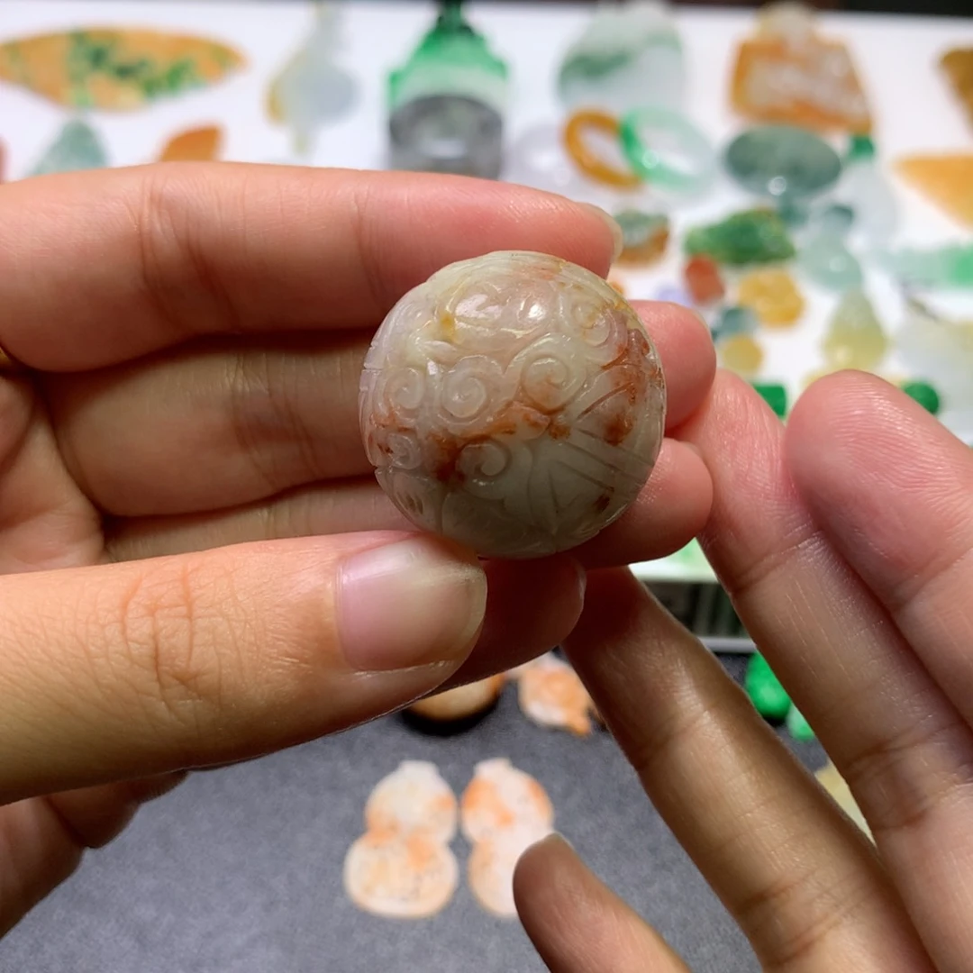 未镶嵌定制翡翠珠子