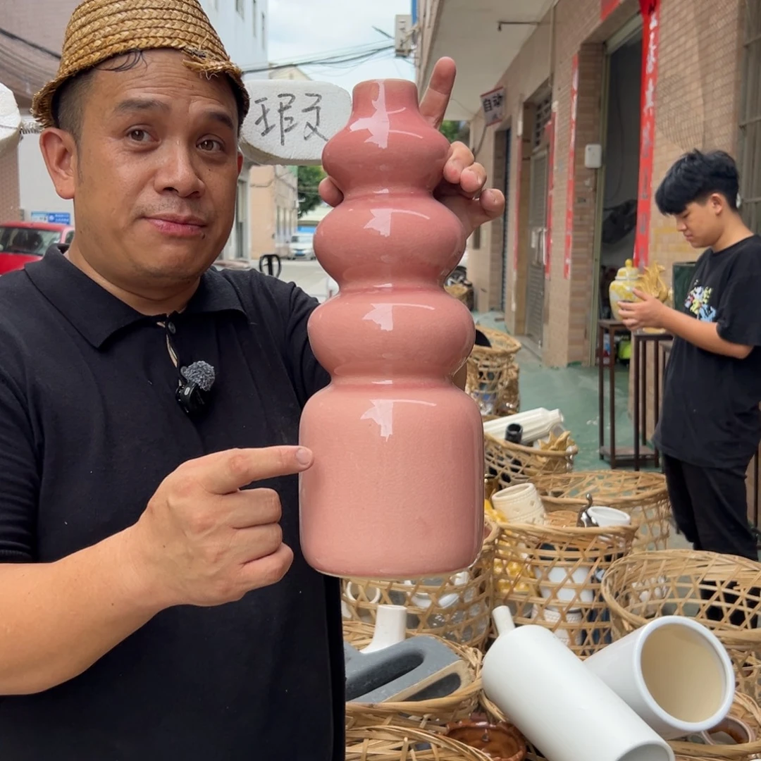 高温陶瓷工艺饰品（部分微瑕）67针孔