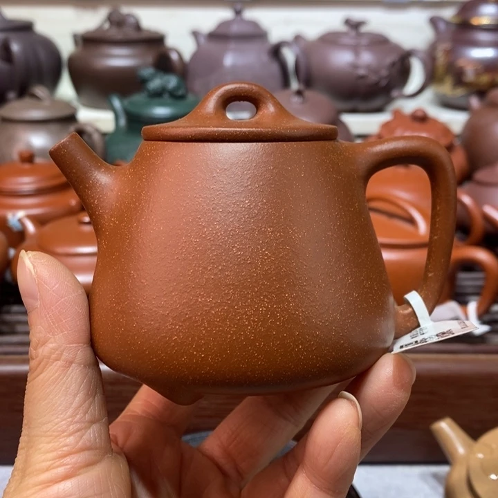 紫砂茶壶微瑕处理一把