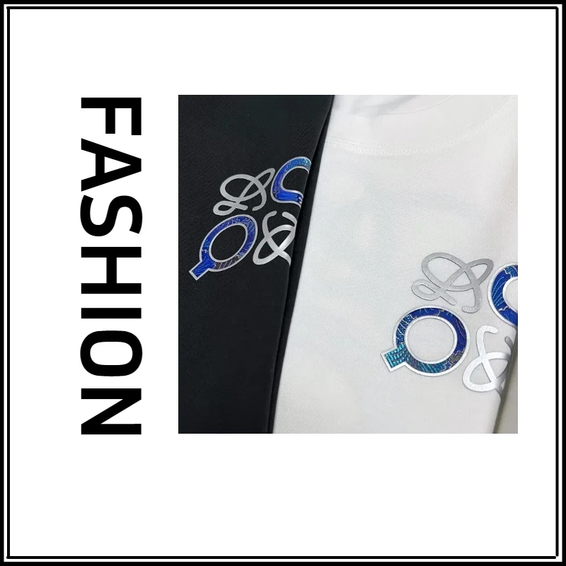 夏季男女同款百搭时尚潮牌短袖T恤