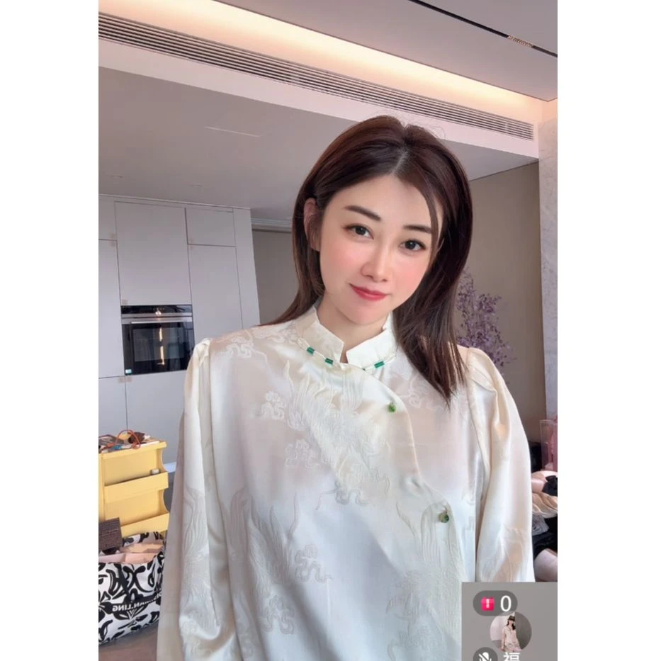 福洱新中式【清醒】斜扣上衣XKSY1001