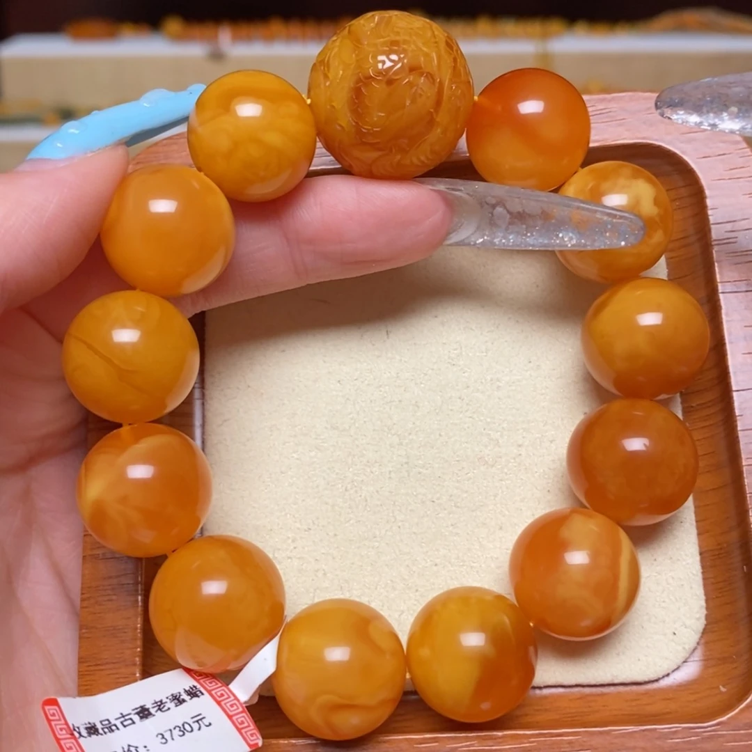 【闪购商品】未镶嵌蜜蜡手链手串