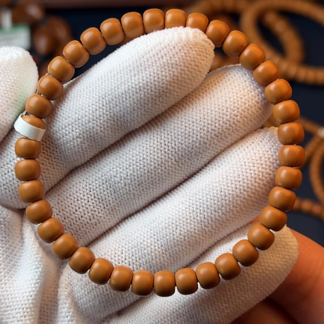 橄榄核手串/手链橄榄核尖极限弧单圈0.6cm