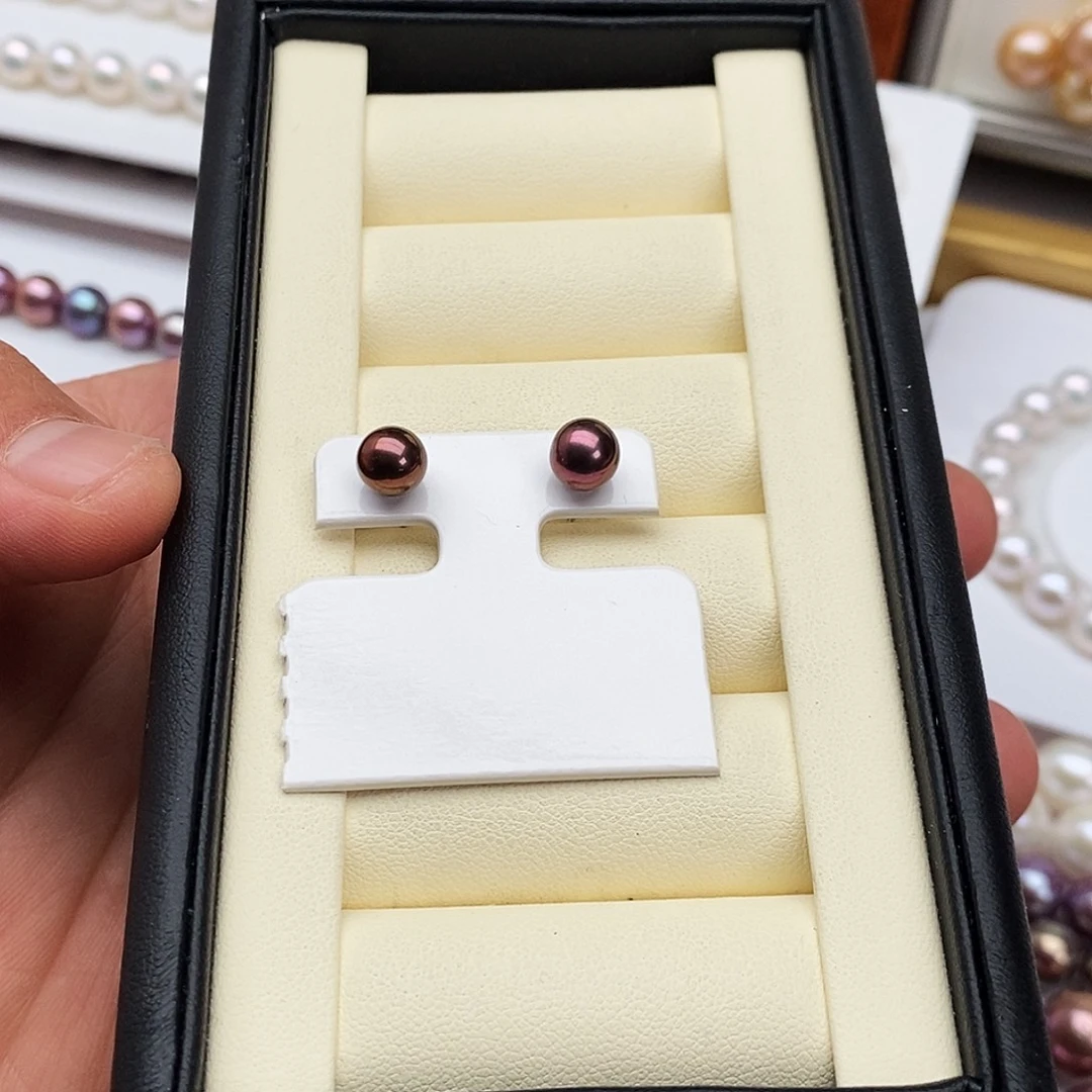 合金淡水珍珠颈饰