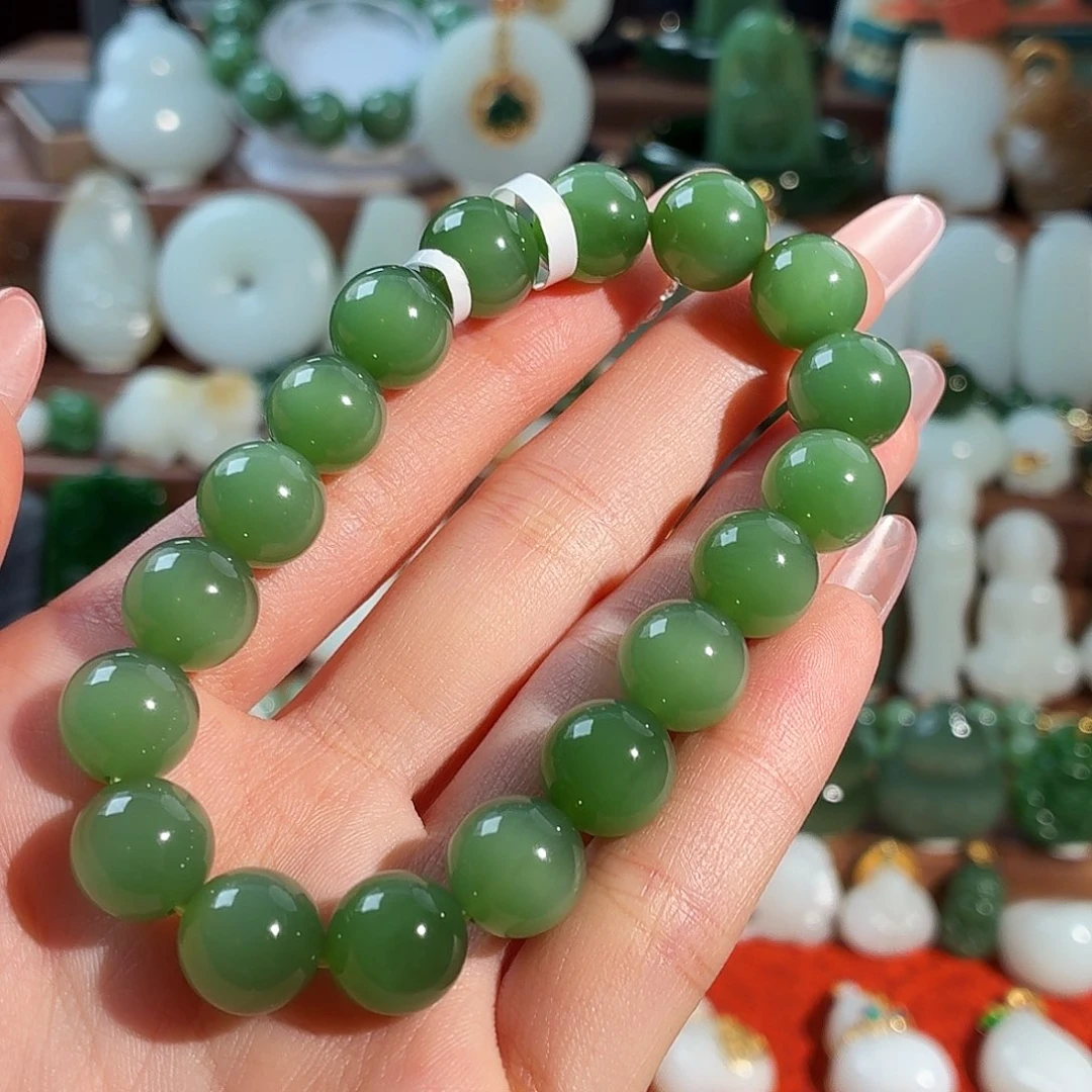 和田玉未镶嵌手链T