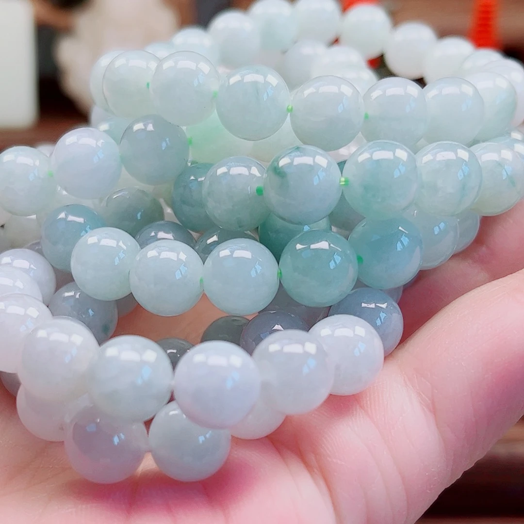 翡翠未镶嵌颈饰多样性发货一件