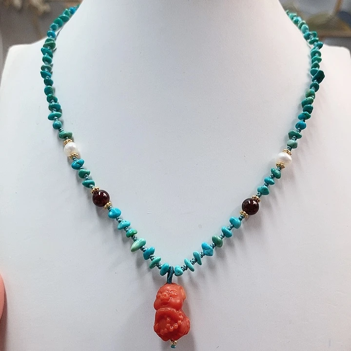 未镶嵌绿松石珠宝奇石