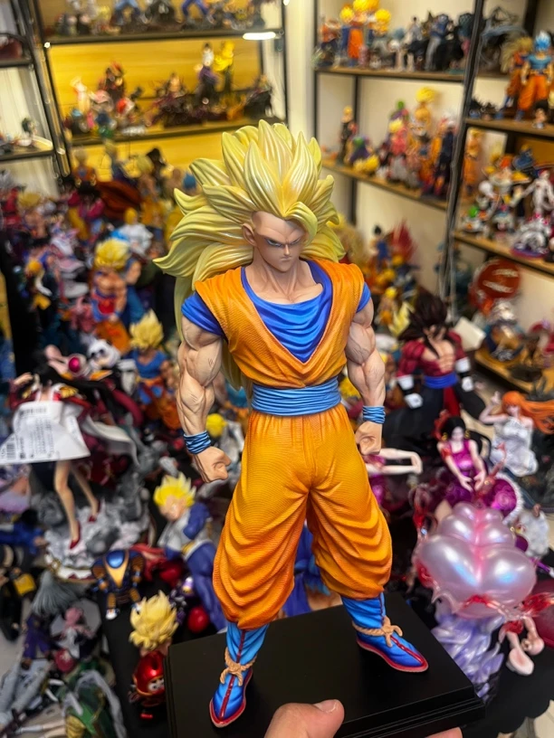 JT 雕像哥 七龙珠手办孙悟空 星轨超三悟空 GK 桌摆 男生礼物