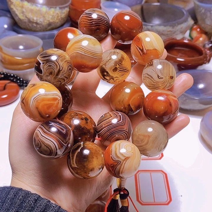 玛瑙/玉髓，未镶嵌拾*柒