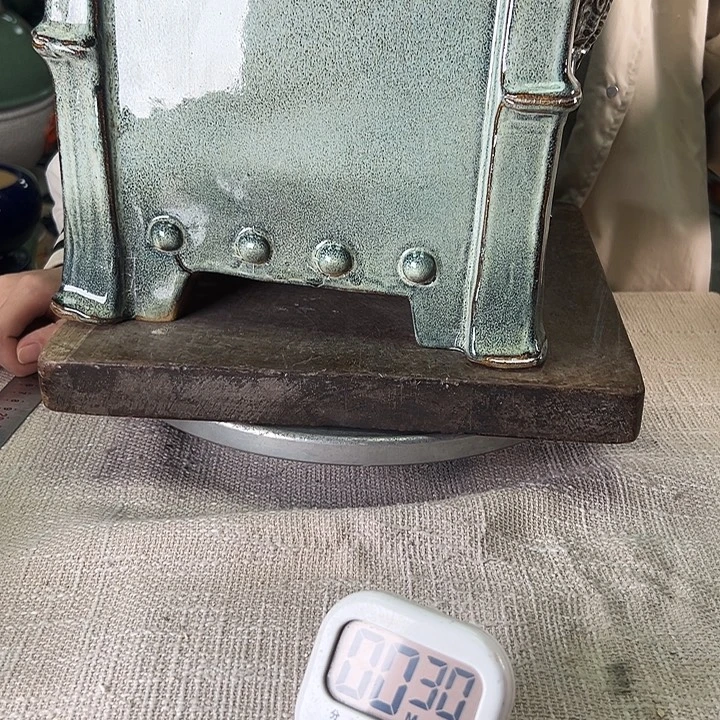 简***单泳坤堂石湾花盆陶瓷