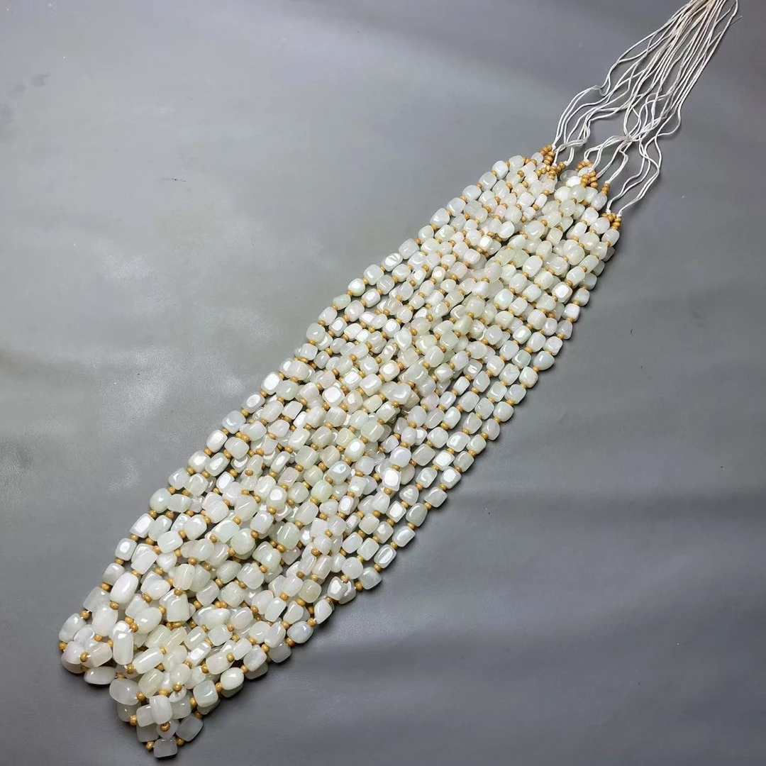 新疆和田玉项链多样性发货发一条