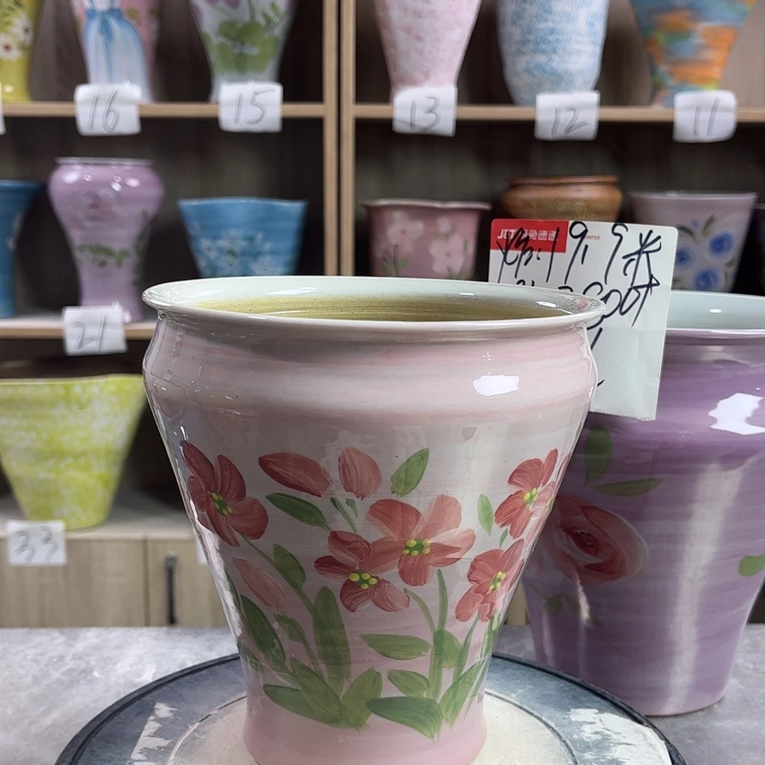 景德镇陶瓷花盆花盆