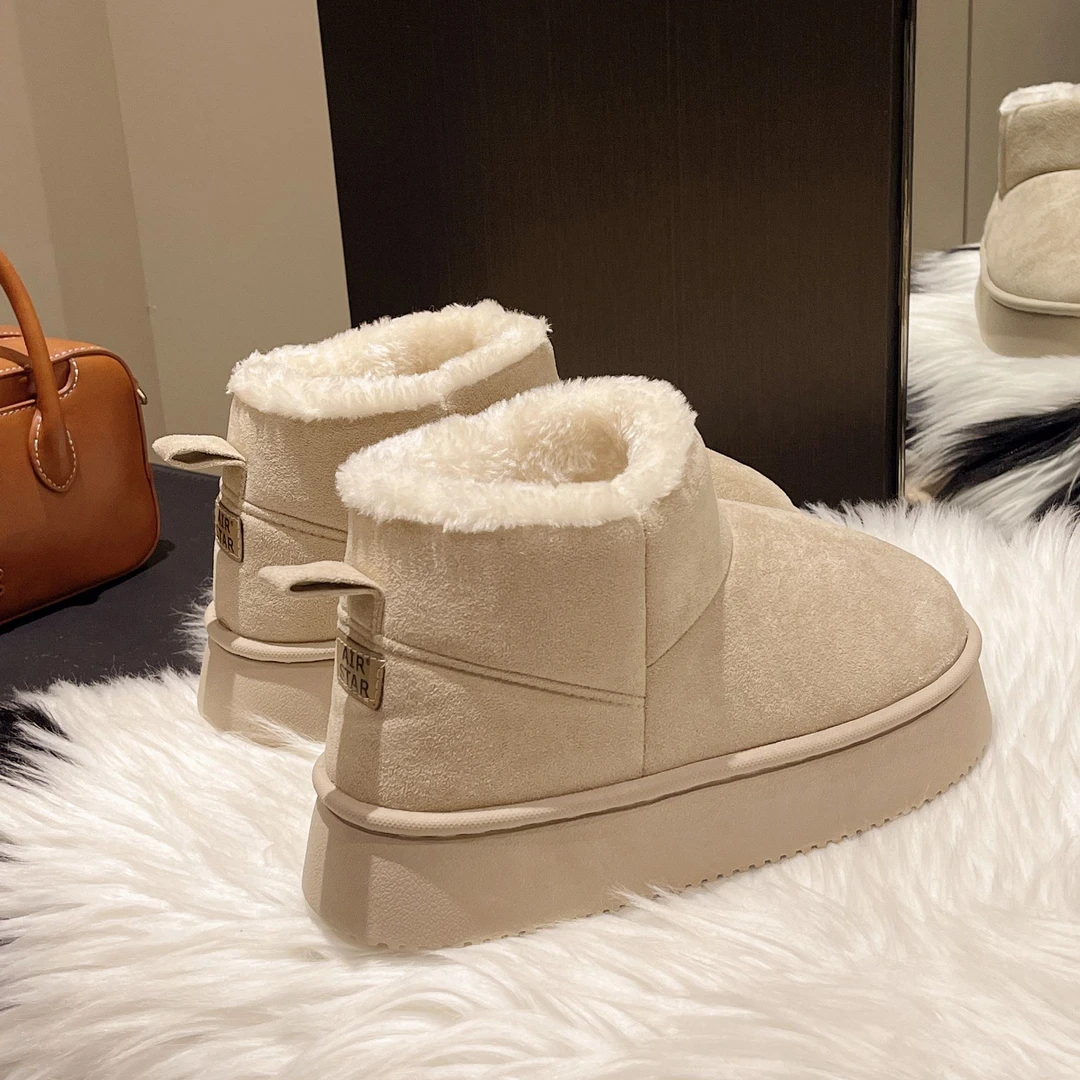 【优遇家】新款冬季女加厚保暖防滑棉鞋外穿百搭时尚雪地靴