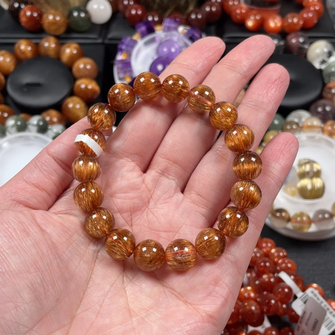 水晶手链未镶嵌铜顺发10.8mm