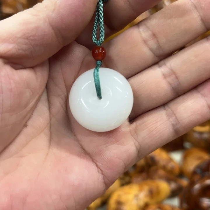 地***人柏木（崖柏）太行崖柏白吊坠