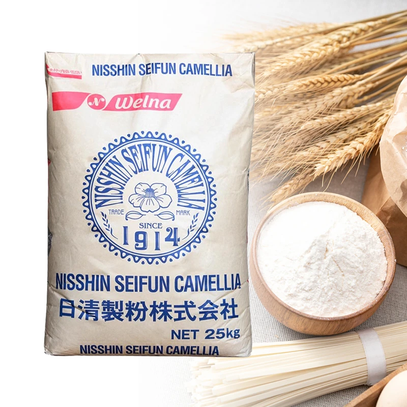 日清山茶花高筋面粉500g散装 日本原装进口强力粉面包高筋吐司粉
