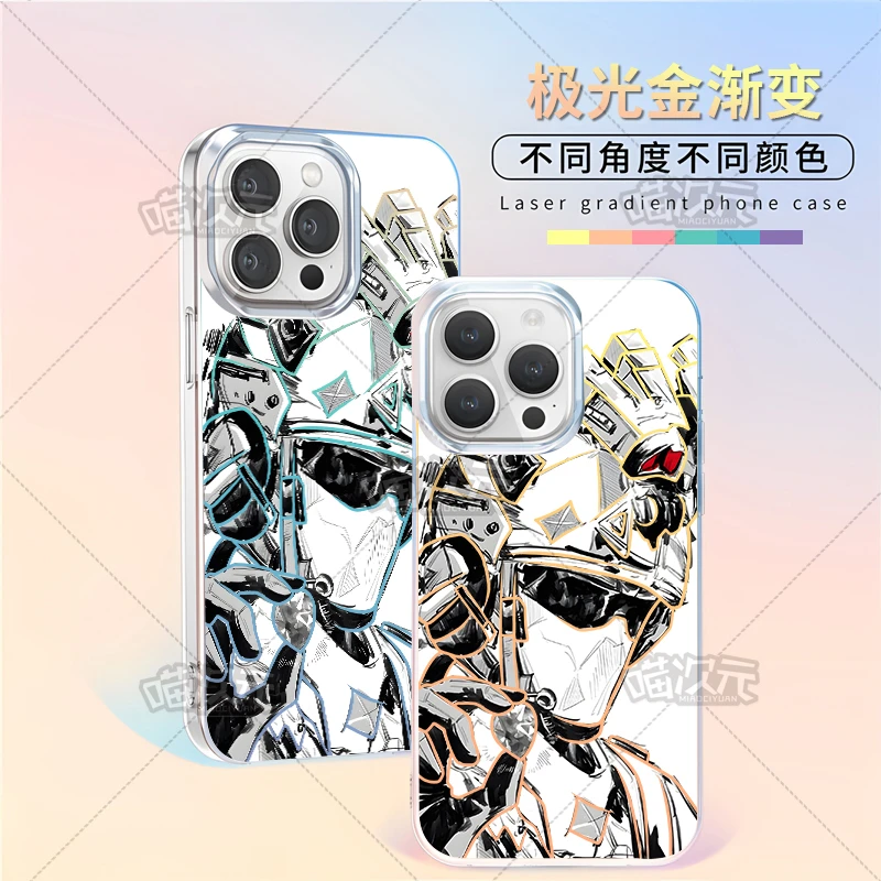 三角洲威龙适用苹果华为vivo一加iPhone小米红米一加极光金手机壳