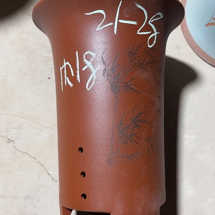 紫砂花盆紫砂兰花盆这家不错