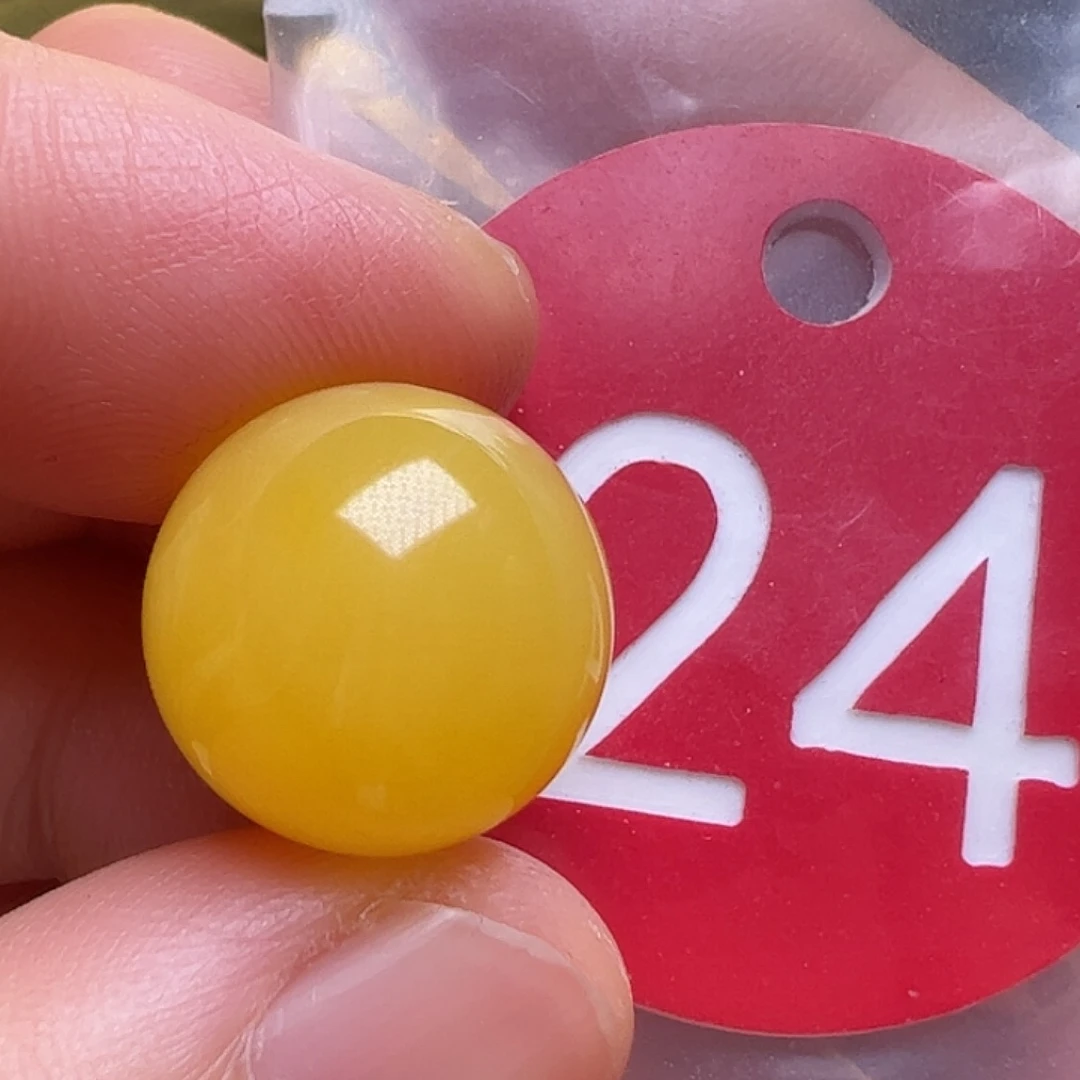 蜜蜡未镶嵌珠宝奇石14.7m m