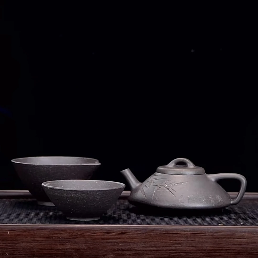 【合瓢】原矿天青泥精工半手150cc