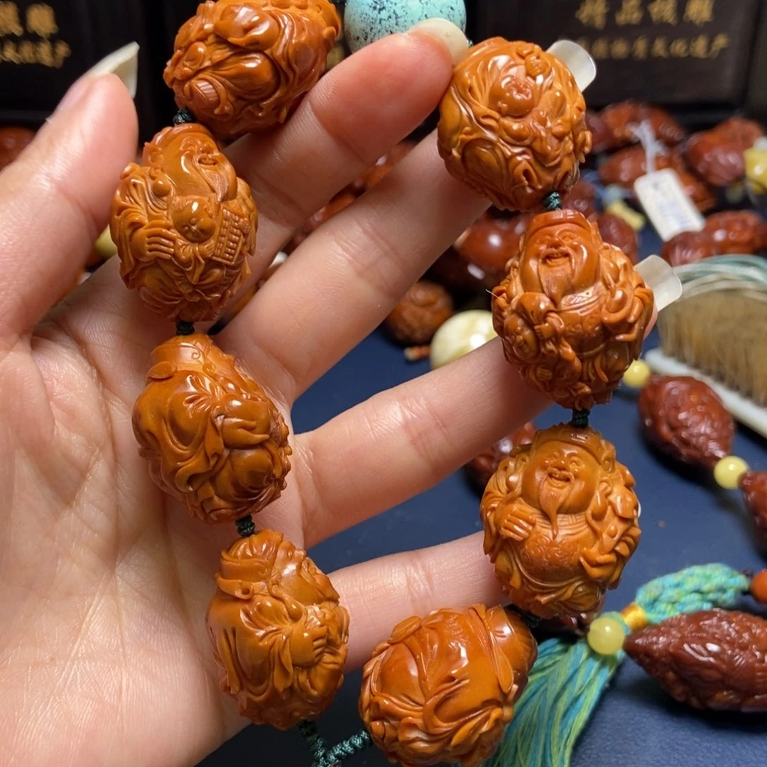 大***悟橄榄核手串/手链回血童子财神