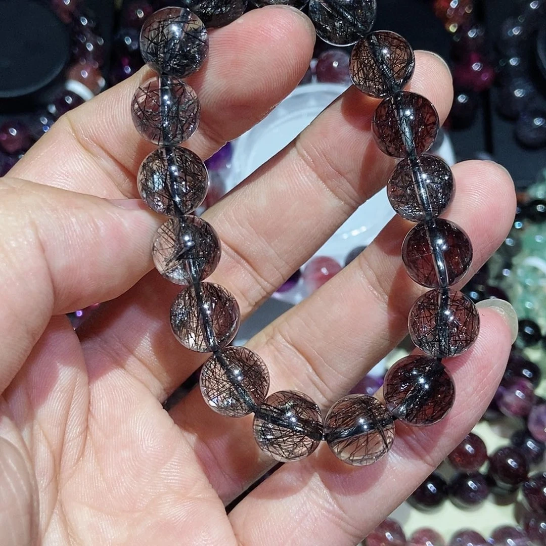 手链未镶嵌水晶冰*黑发晶