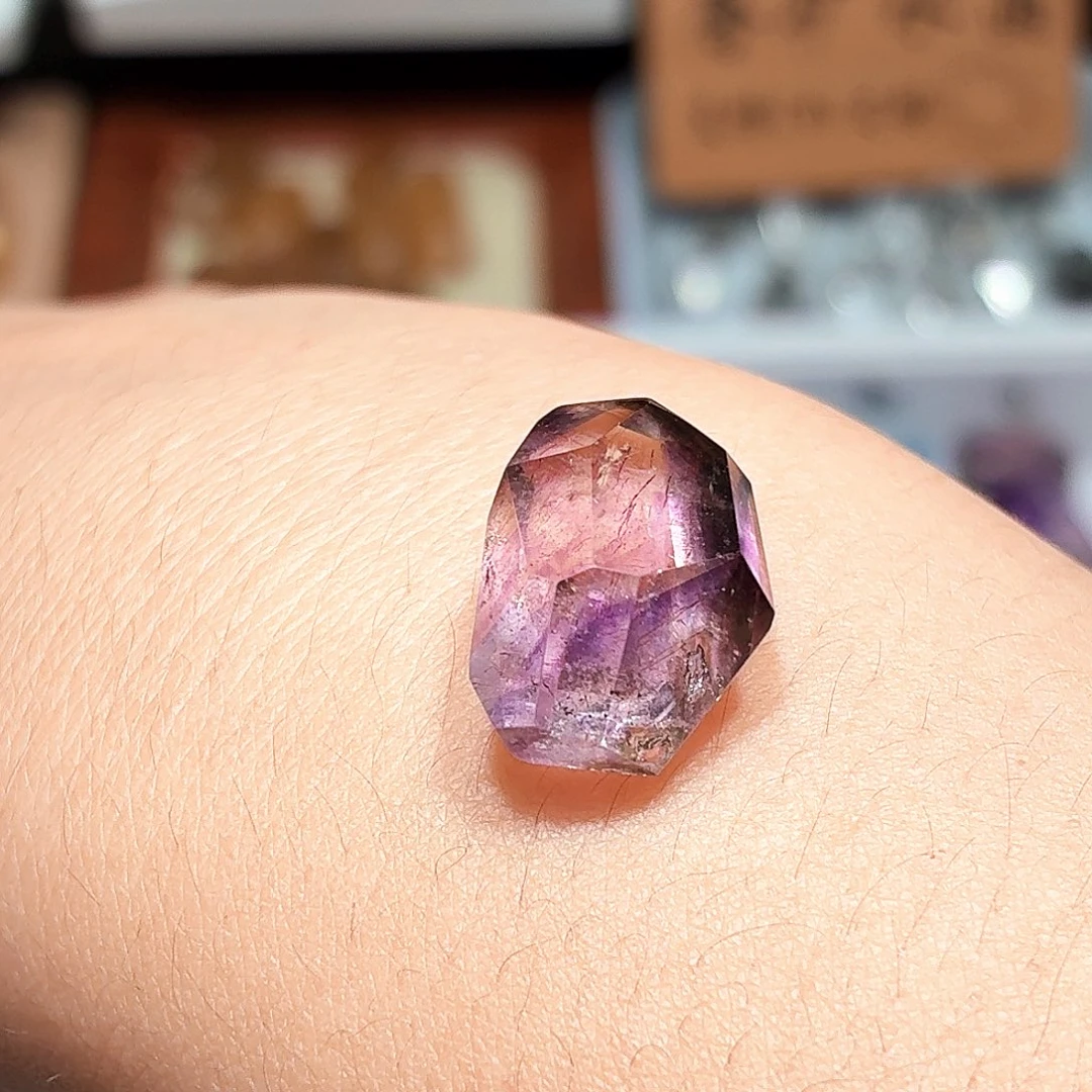 水晶珠宝半成品未镶嵌超七