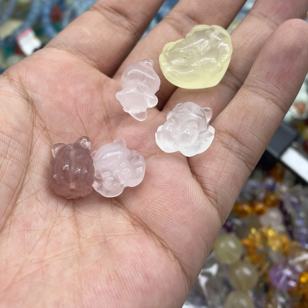 银S925镶嵌手链烟晶