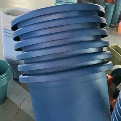 树脂微瑕7号6个无托藏青