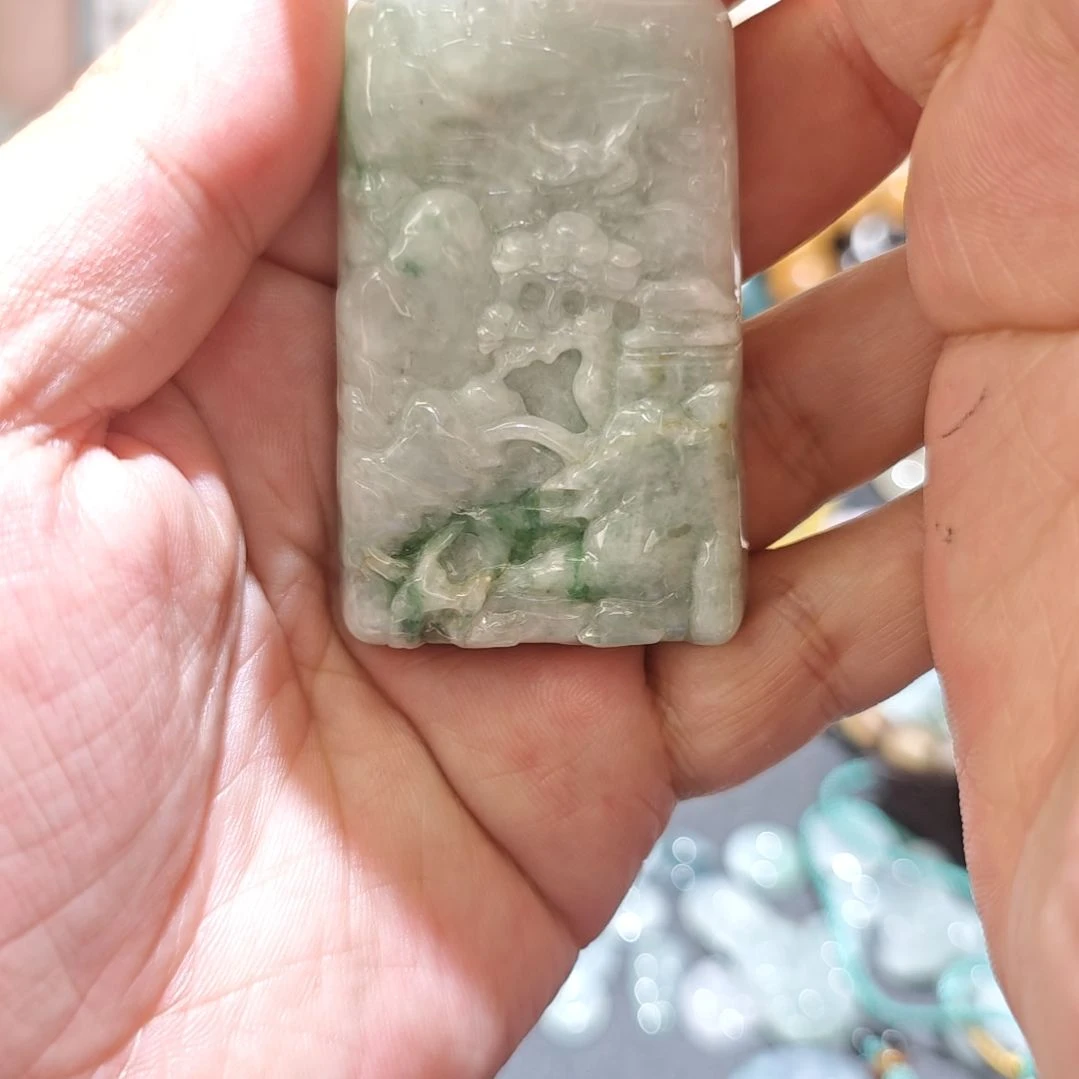 翡翠颈饰未镶嵌7425655555