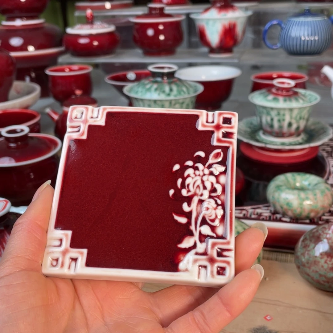 _***_景德镇原矿釉杯垫