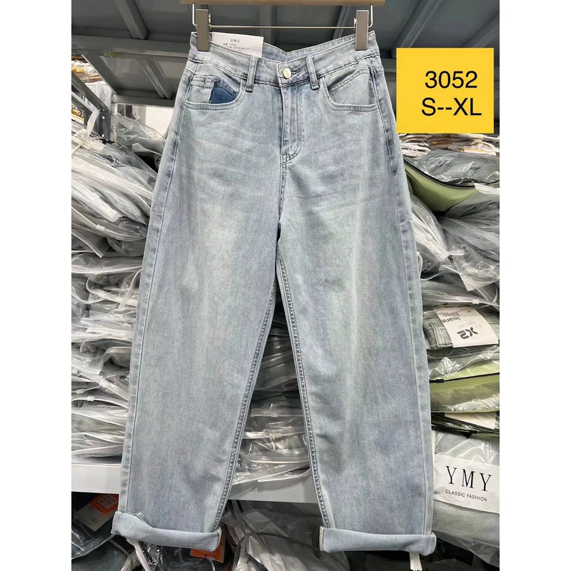 3052#-女款时尚休闲牛仔裤