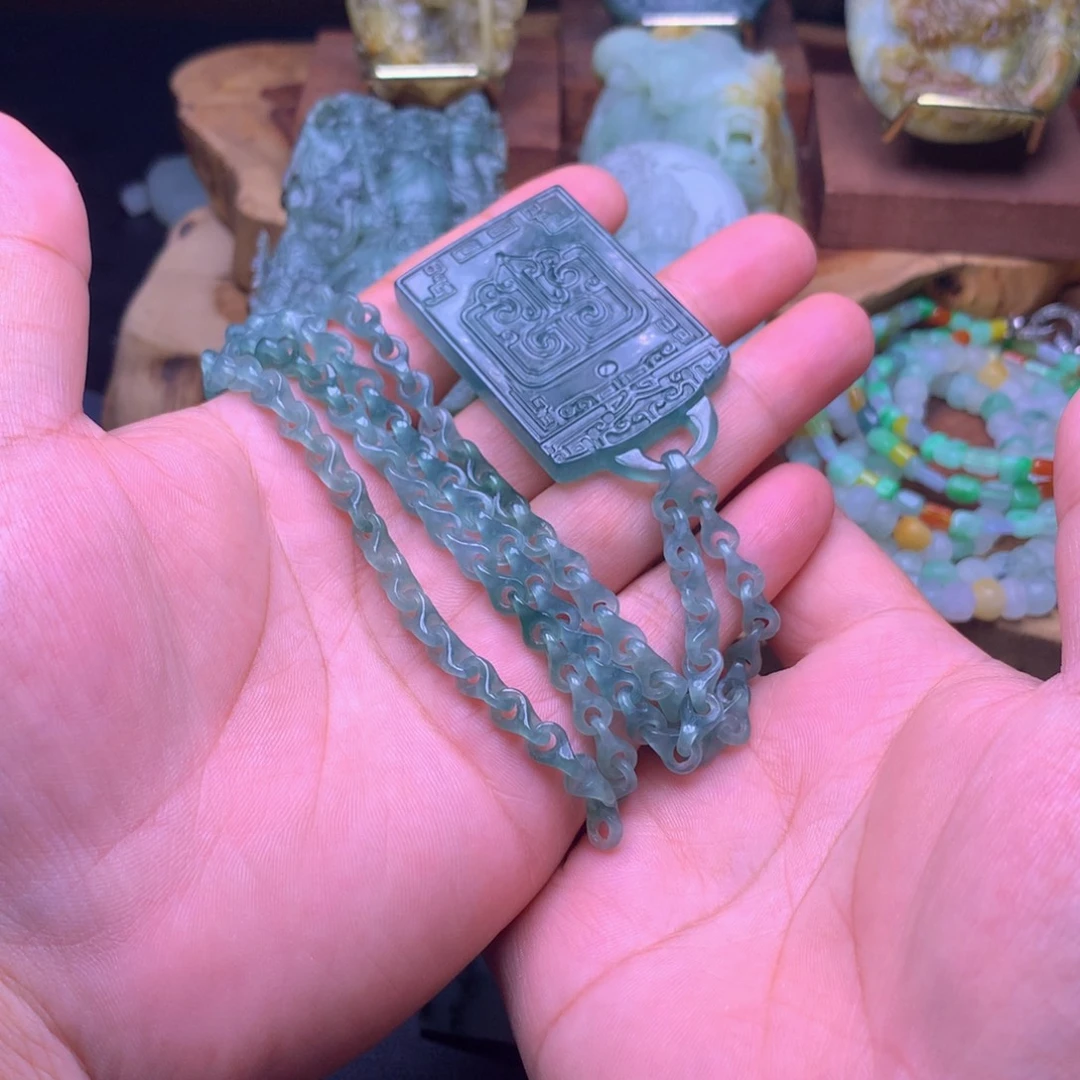 涅***云定制翡翠未镶嵌翡翠